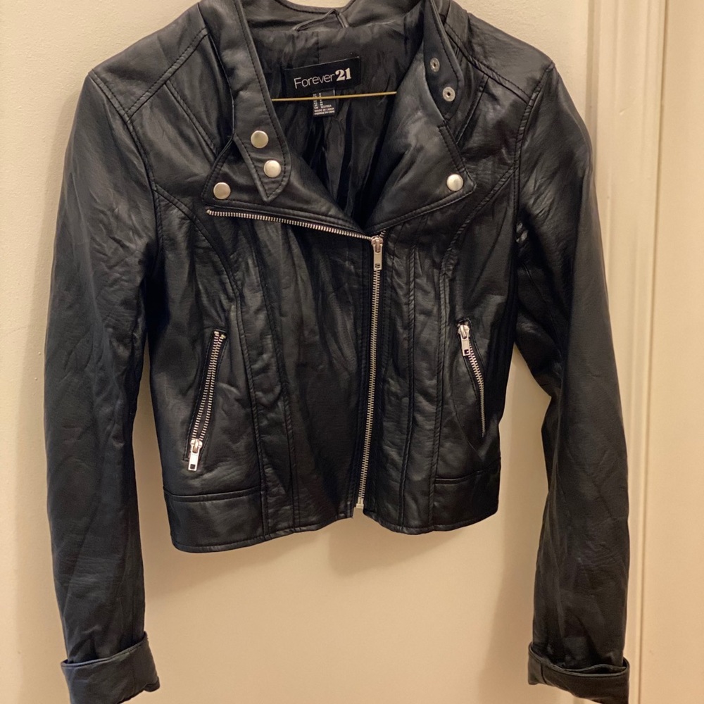Vegan Leather Jacket